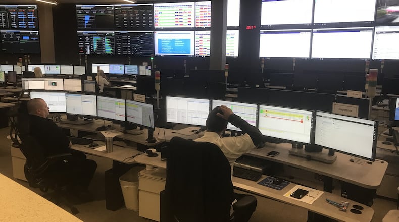 Kettering Health Network opened a new central command center at 1050 Forrer Blvd. ADAM MARSHALL