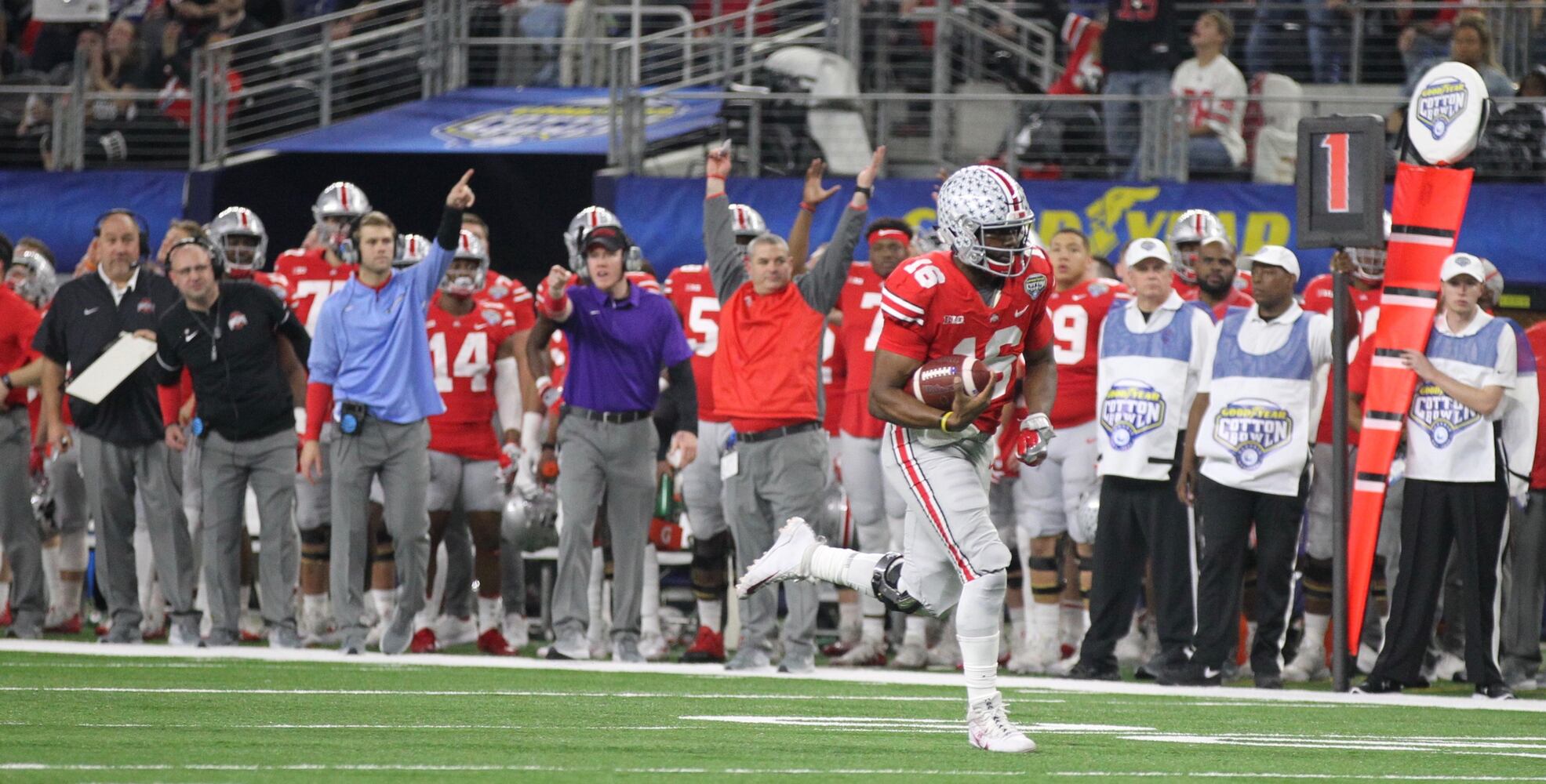 Cotton Bowl photos: Ohio State Buckeyes beat USC