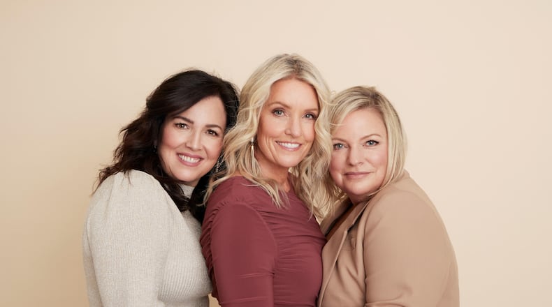 Award-winning contemporary Christian act Point of Grace, (left to right) Leigh Cappillino, Denise Jones and Shelley Breen, launches its Gloria Christmas Tour with special guest Mark Schultz and host Andrew Greer at the Arbogast Performing Arts Center in Troy on Saturday, Nov. 25.