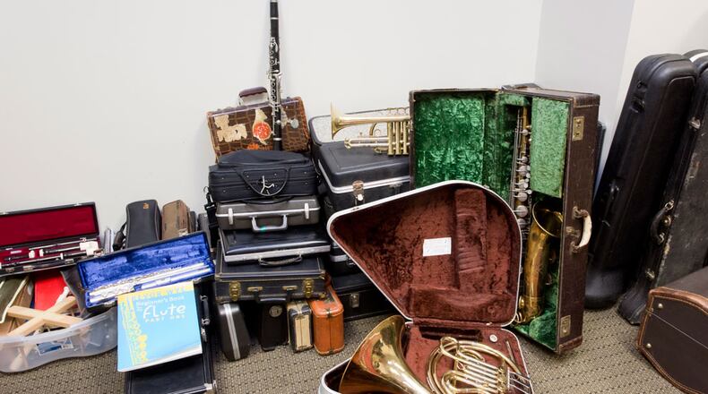 Instruments are needed for music students. CONTRIBUTED