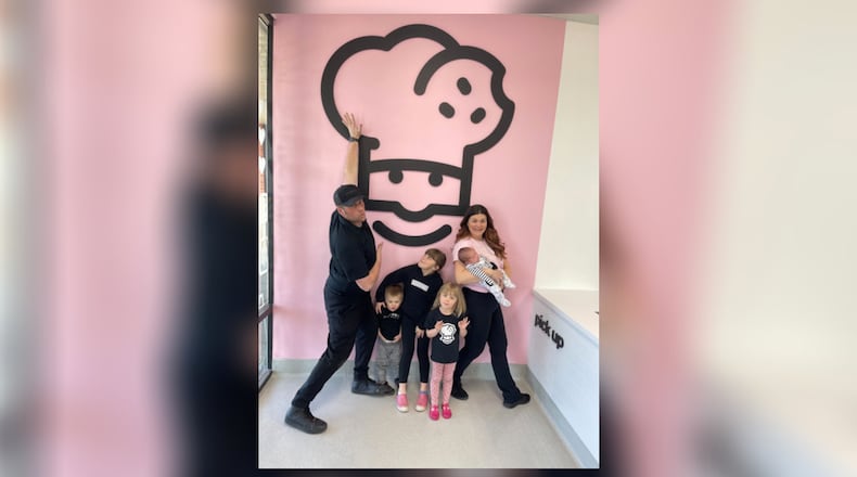 The owners of the Beavercreek Crumbl Cookies store will open a new location in Huber Heights Friday, Jan. 13 at 8 a.m. CONTRIBUTED