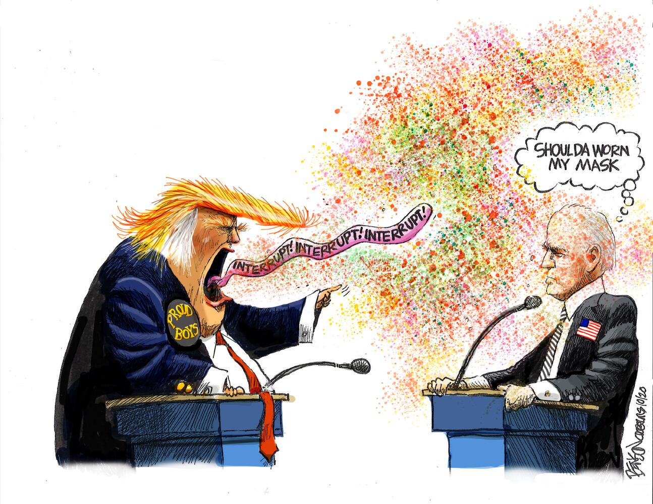 Week in cartoons: Trump's health, the fly and more
