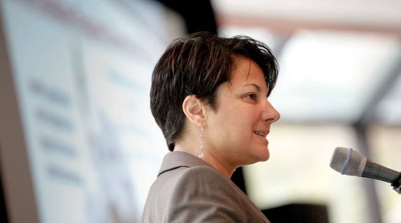 Nina Joshi, chief executive of UES, Inc., of Beavercreek, in a file photo.