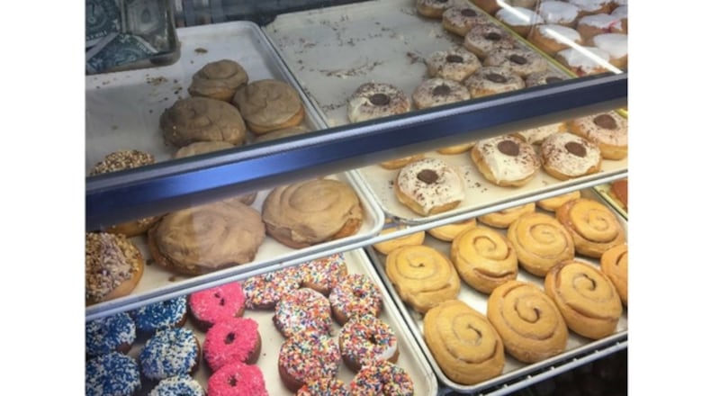 Donut Haus in Springboro features lots of traditional and fun flavors -- maple bacon, anyone? PHOTO / Stephanie Coates