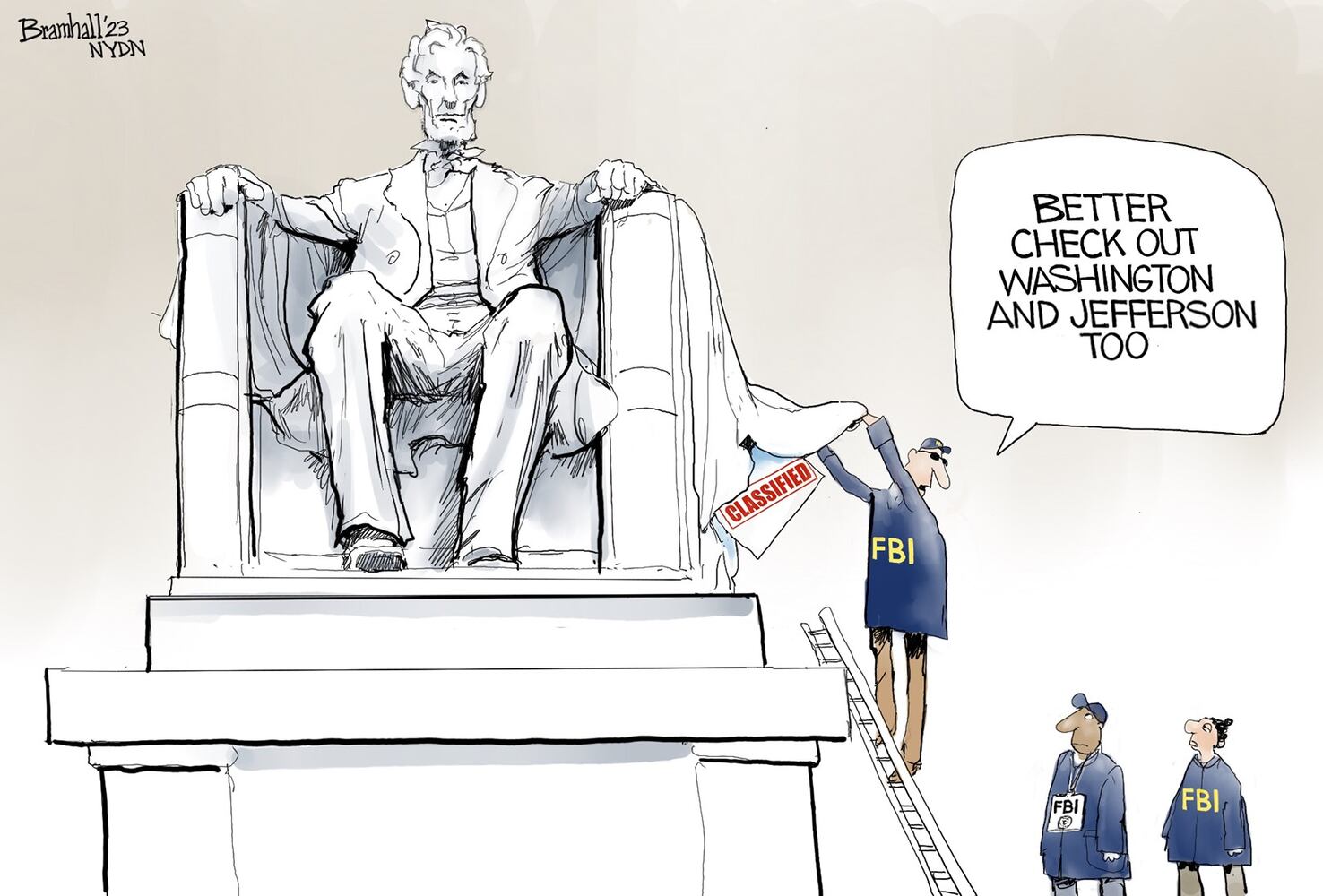 WEEK IN CARTOONS: Classified documents, mass shootings and more