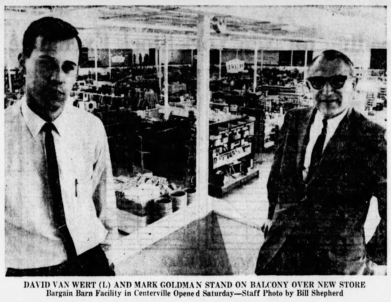 June 12, 1966: Bargain Barn's name, image being changed in Centerville. DAYTON DAILY NEWS ARCHIVES