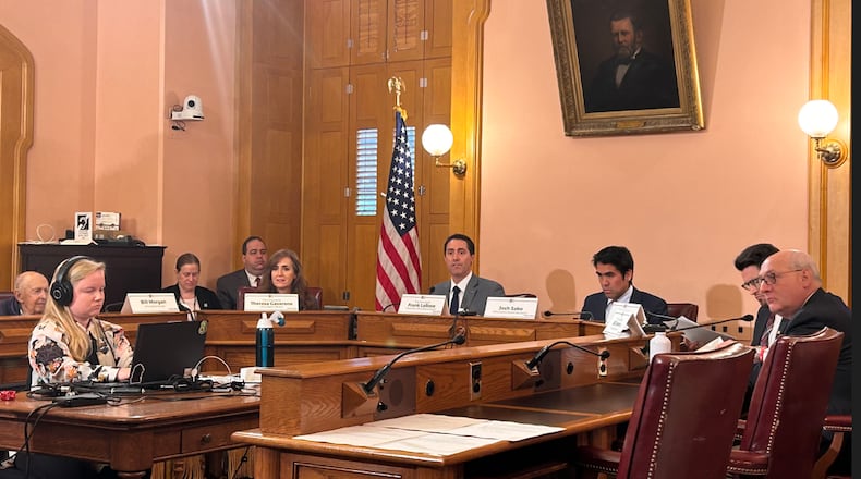 The Ohio Ballot Board met Tuesday, June 13, 2023 to redo the official ballot language for August's Issue 1 after the Ohio Supreme Court found prior language to be inaccurate and potentially misleading. AVERY KREEMER/STAFF