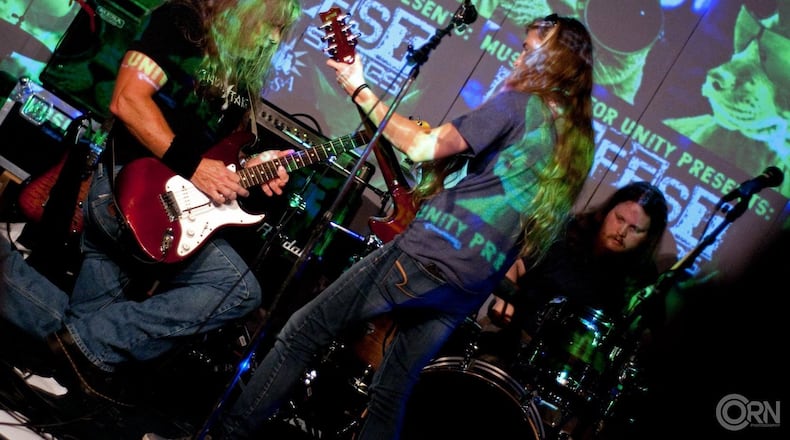 Death By Fetish (pictured), A Shade of Red and Scarecrow Sideshow are among the local acts performing in Musicians for Unity’s Gem Fest 2018 at Yellow Cab Tavern in Dayton on Saturday, Oct. 13. CONTRIBUTED