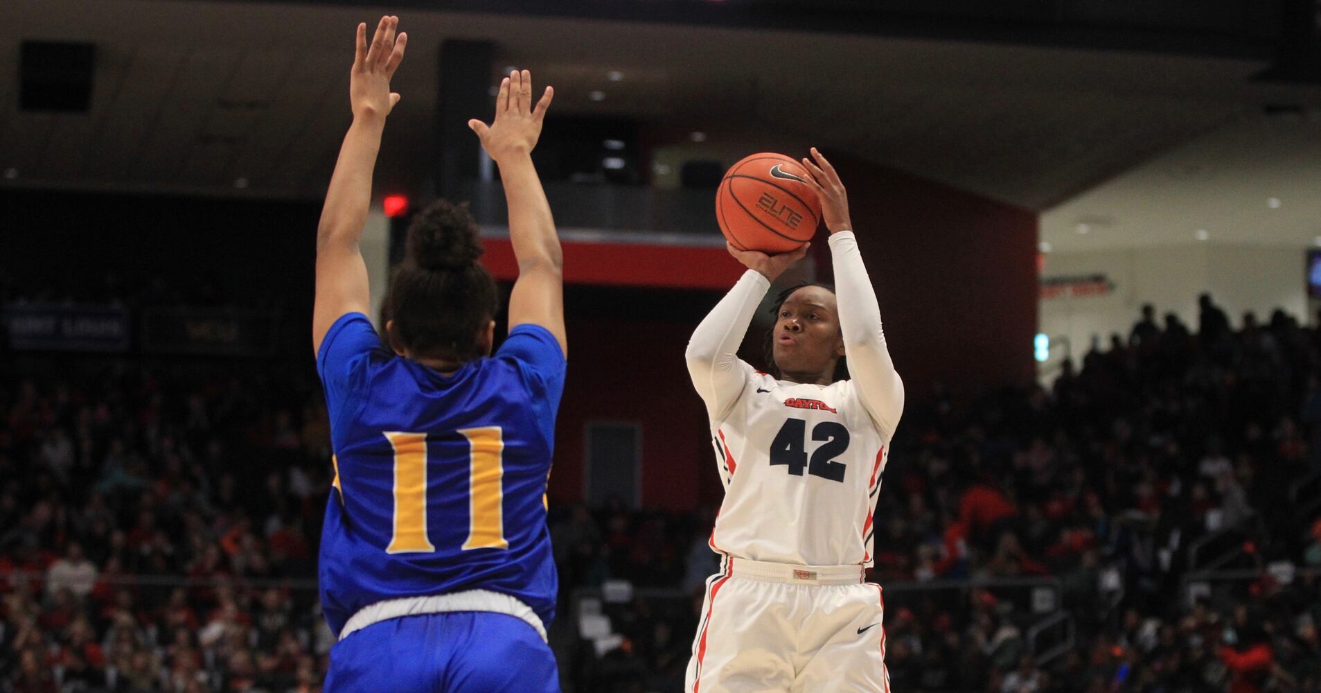 Photos: Dayton Flyers women's basketball wins big in School Day game