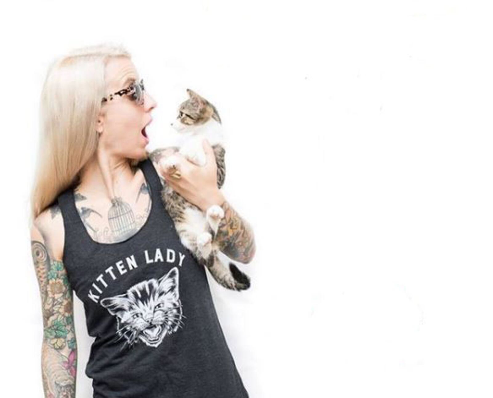 “Kitten Lady” Hannah Shaw will be in town Jan. 19 for a fundraiser  in support of em City Kitties, the cat cafe’s nonprofit arm of Gem City Catfe.