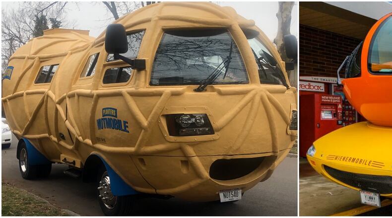 The Planters NUTmobile, Mr. Peanut’s main ride, and the Oscar Mayer Wienermobile are both scheduled to appear at the sixth annual Dayton Off Road Expo.