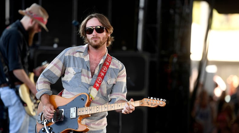 INDIO, CALIFORNIA - APRIL 27: Cody Cannon of Whiskey Myers performs onstage during the 2019 Stagecoach Festival at Empire Polo Field on April 27, 2019 in Indio, California. (Photo by Frazer Harrison/Getty Images for Stagecoach)