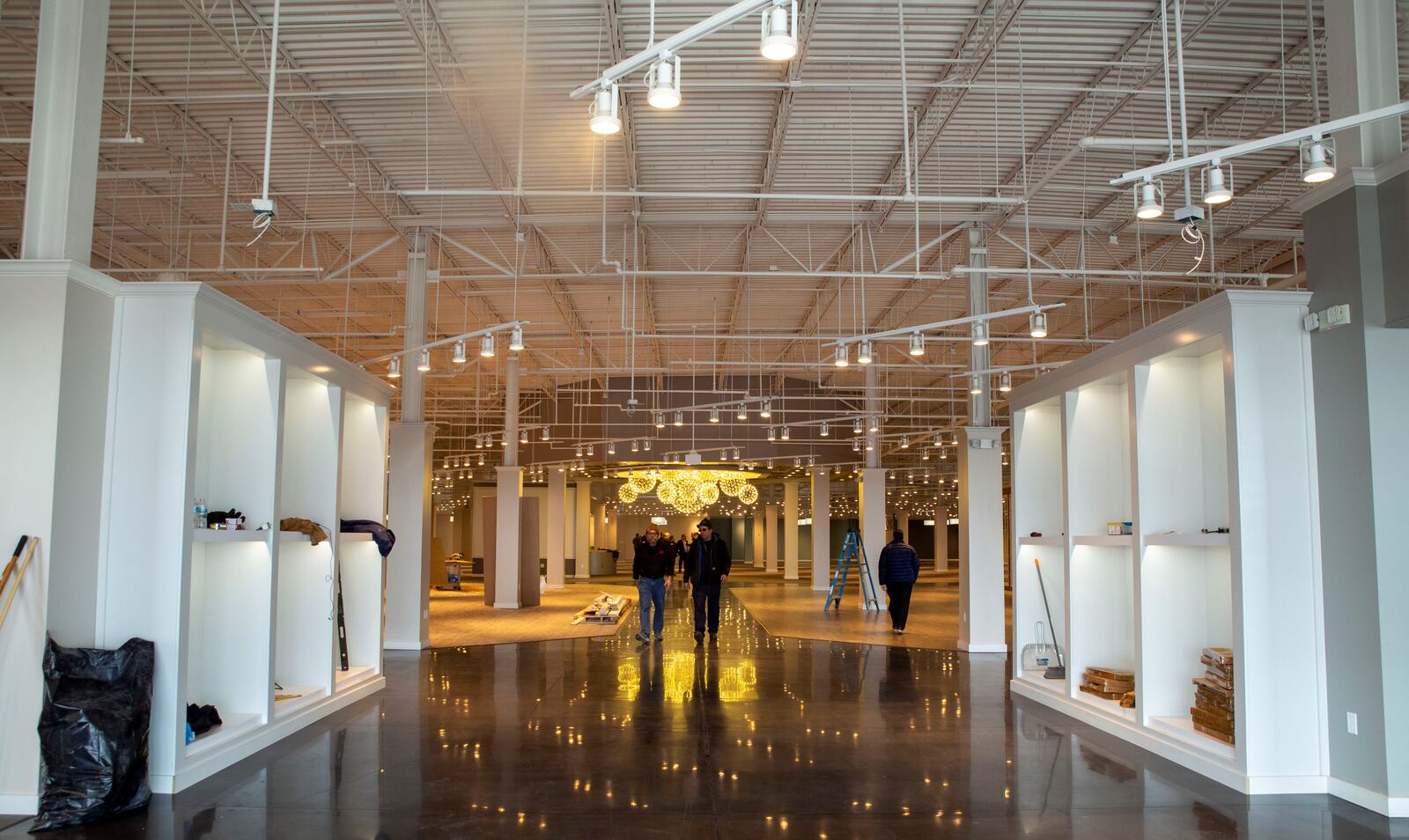The entrance to the Morris Home store at the Mall at Fairfield Commons.
