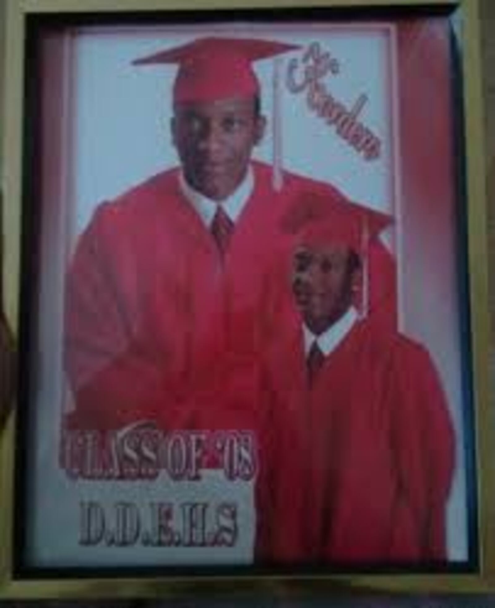 Kordero Hunter's 2008 graduation photo. CONTRIBUTED PHOTO