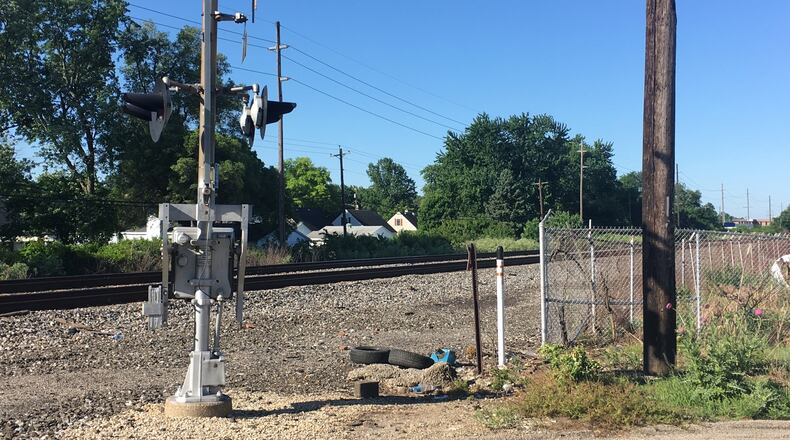 Thomas Pennington, of Middletown, was stuck and killed by a train while he was walking on the tracks near Wildwood Road and Manchester Avenue Sunday night, June 3, according to police. RICK McCRABB/STAFF