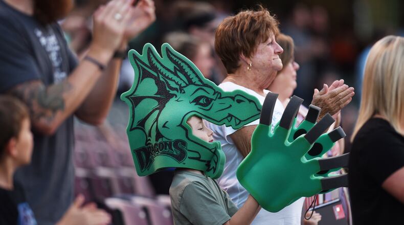 The Dayton Dragons opened a new season at Day Air Ballpark in Dayton on Friday, April 8, 2022 with a three-game homestand against the Ft. Wayne TinCaps.