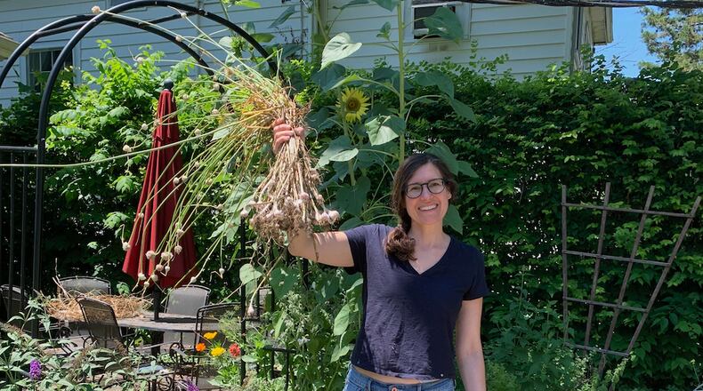 Colleen Kelsey cooks all her meals from scratch, often incorporating the veggies from her garden. Contributed photo