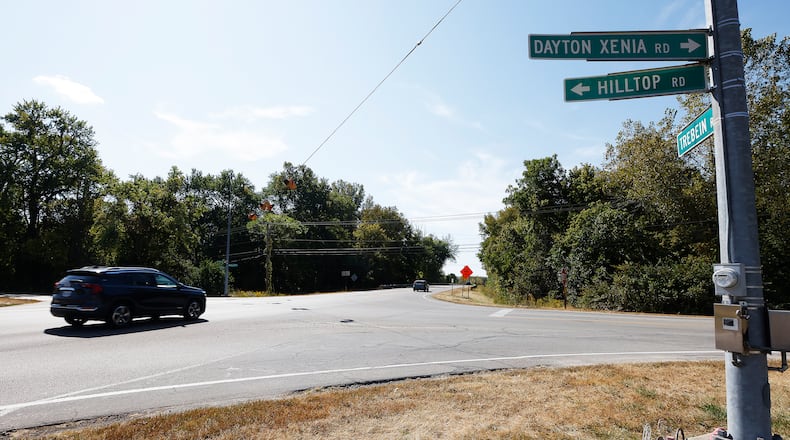 Hilltop Road will be closed from Nov. 11-15, 2024, from Trebein Road to Fairground Road in Beavercreek Twp. MARSHALL GORBY\STAFF