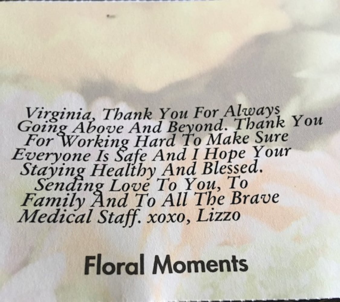This Huber Heights mom inspired Lizzo to give to healthcare workers all around the nation