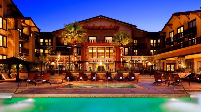 he swimming pool and hot tub at the Westin Verasa Napa are salt water. (Westin Verasa Napa)