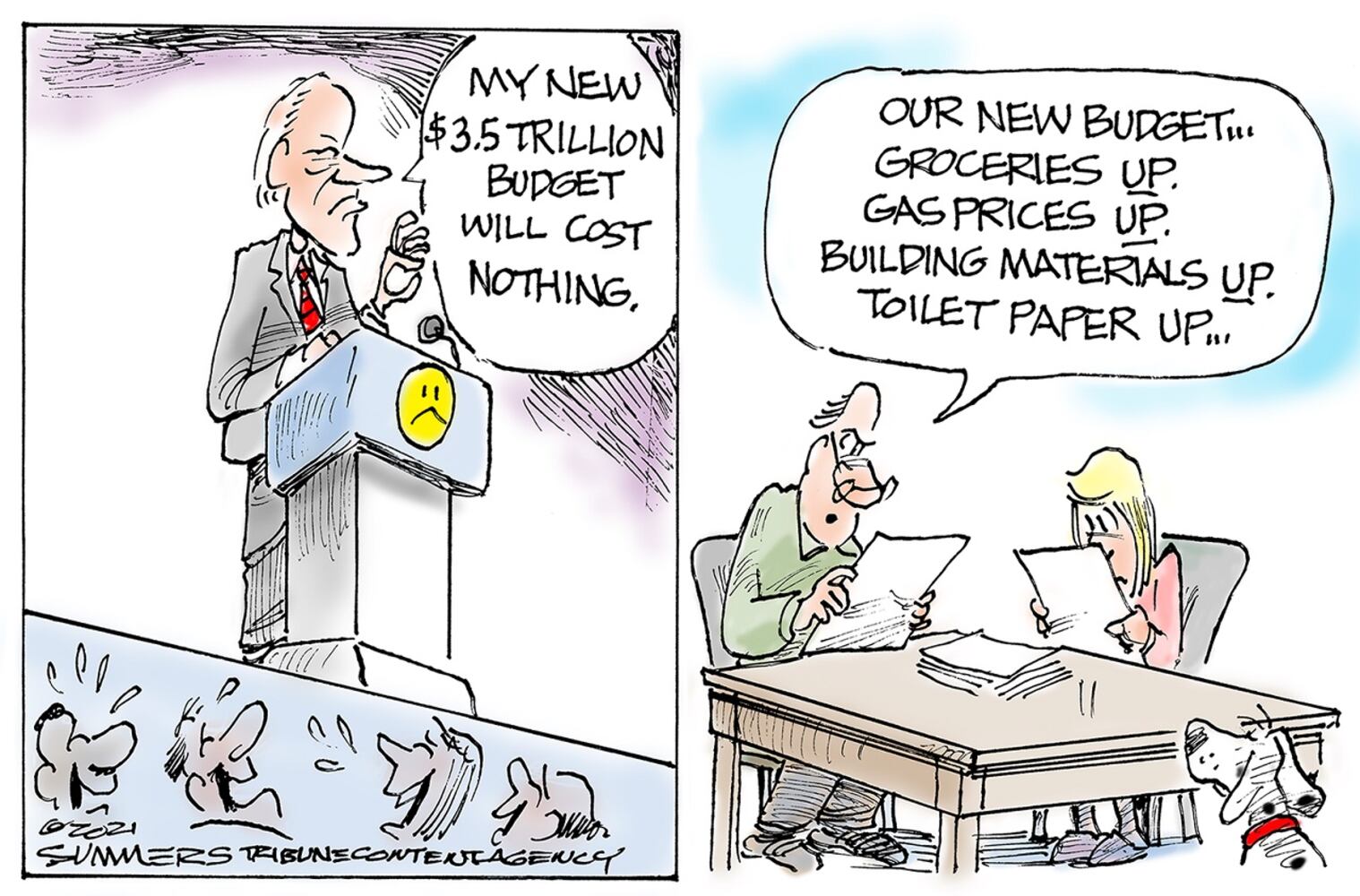 WEEK IN CARTOONS: Vaccines, immigration, spending and more