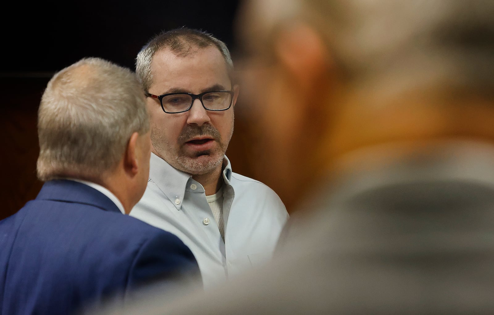 Stephen Marlow in Montgomery County Common Pleas Court Friday, Dec. 20, 2024. MARSHALL GORBY\STAFF