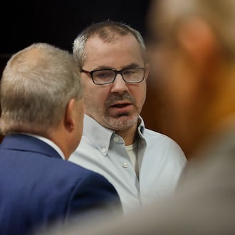 Stephen Marlow in Montgomery County Common Pleas Court Friday, Dec. 20, 2024. MARSHALL GORBY\STAFF