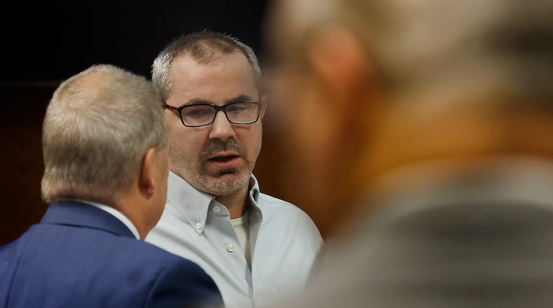 Stephen Marlow in Montgomery County Common Pleas Court Friday, Dec. 20, 2024. MARSHALL GORBY\STAFF