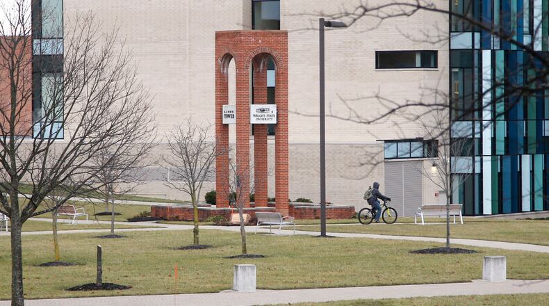 A January 2019 photo of the Wright State campus. FILE