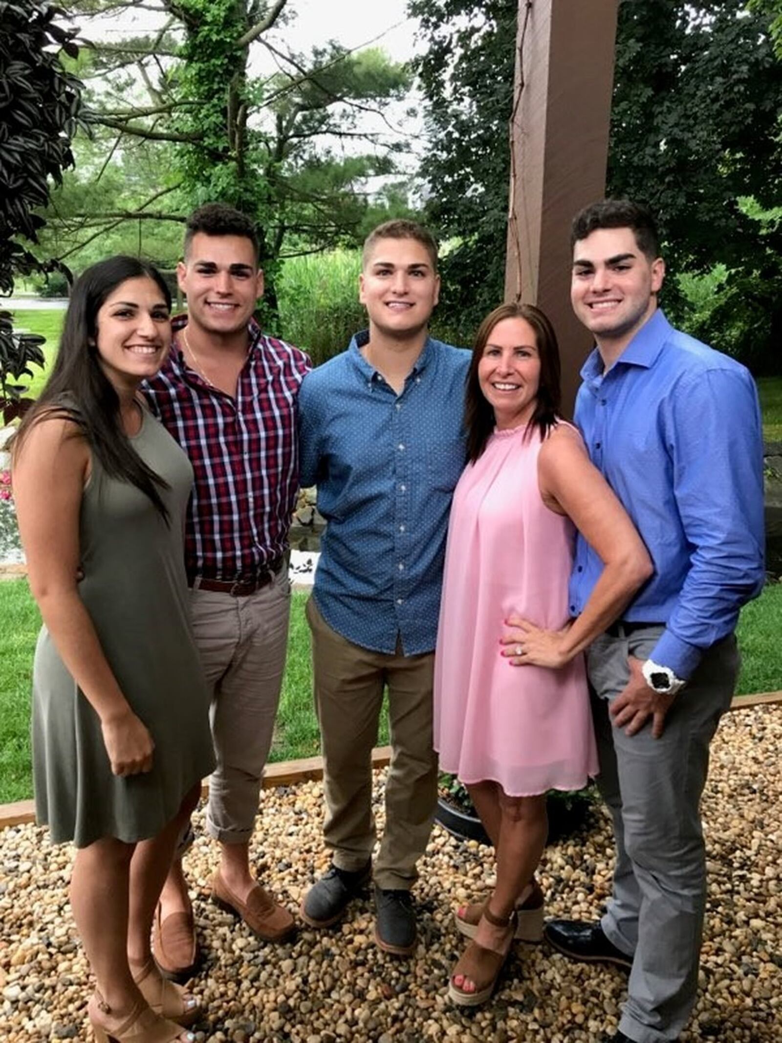 Papalia Family (left to right) Emma, Dominic, Joseph, Stacey and Chistopher. CONTRIBUTED
