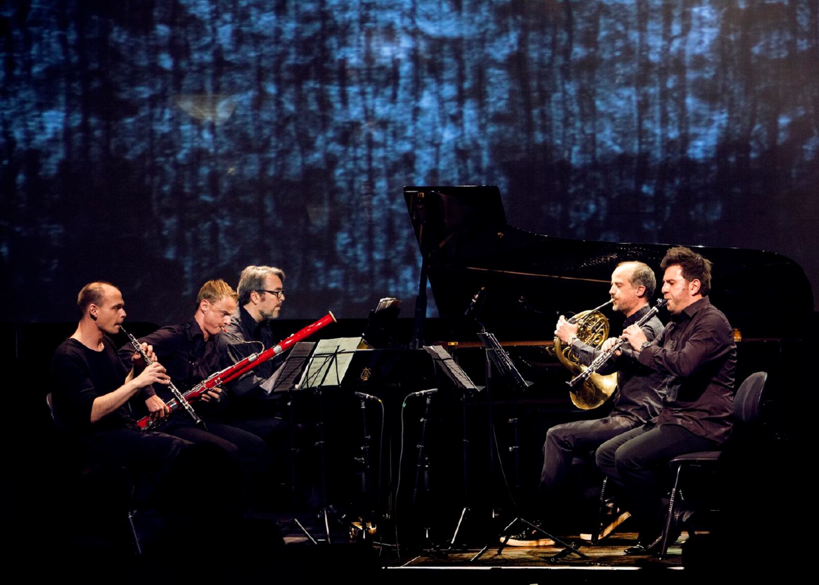 Ensemble 4.1, the world's only regularly touring "windtet," will perform at the Aronoff Center on Jan. 23. CONTRIBUTED