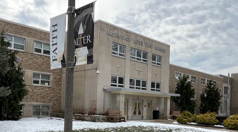 Archbishop Alter High School at 940 E. David Road in Kettering was founded in 1962. JEN BALDUF/STAFF