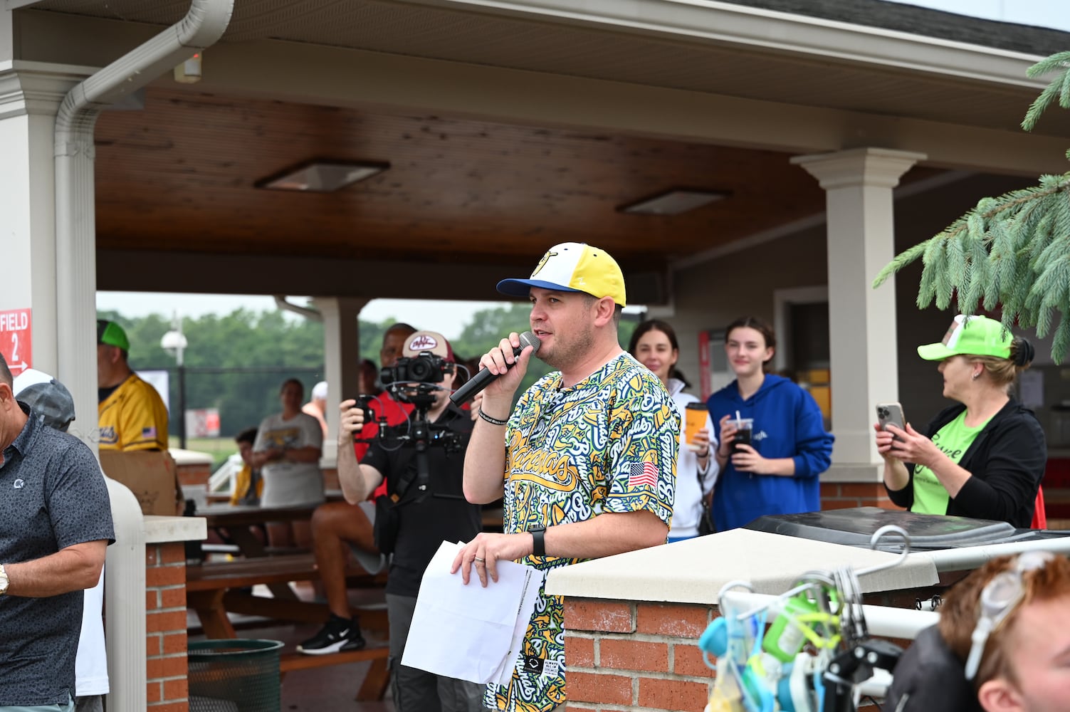 Savannah Bananas make a surprise visit to Nuxhall Miracle League in Fairfield