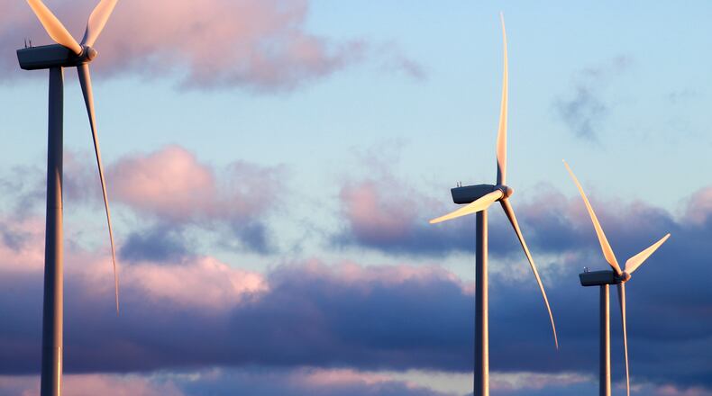 Whirlpool will build three wind turbines at its Greenville facility.