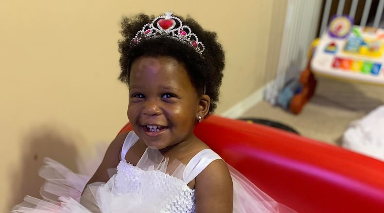 Grace Oladele, 2, of Harrison Twp. won the Jan. 9 $10,000 prize on America's Funniest Home Videos.