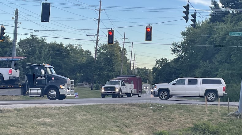 A roundabout is planned for the Ohio 741/Greentree Road intersection near Warren County Sports Park, which drew an estimated 1.2 million people last year, according to the county convention and visitors bureau. NICK BLIZZARD/STAFF PHOTO