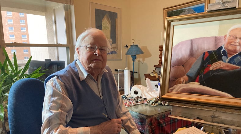 At 98-years-old, Southwest Ohio resident James Noyes is still painting and teaching others. CONTRIBUTED