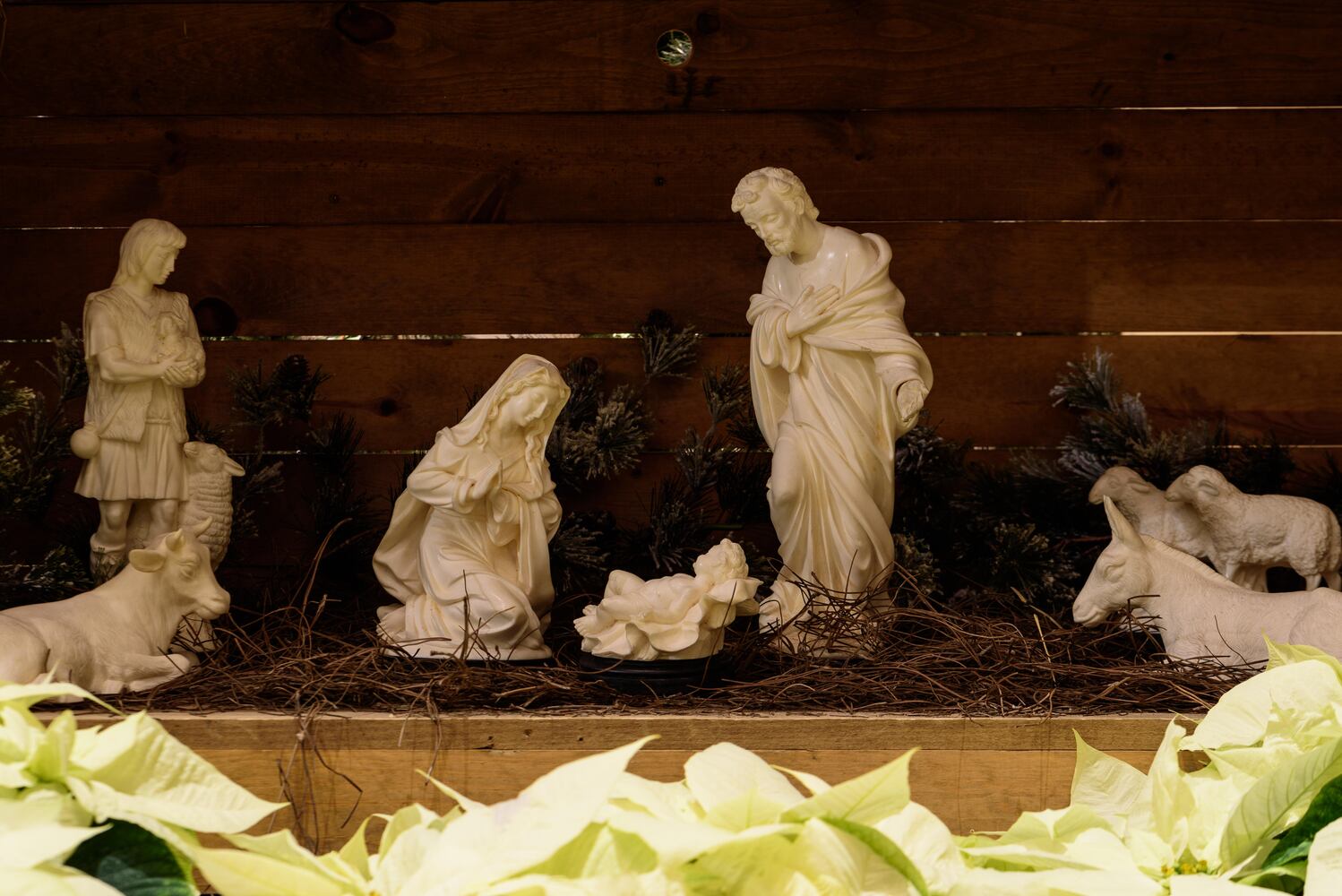PHOTOS: A look inside Holy Angels Catholic Church decorated for Christmas