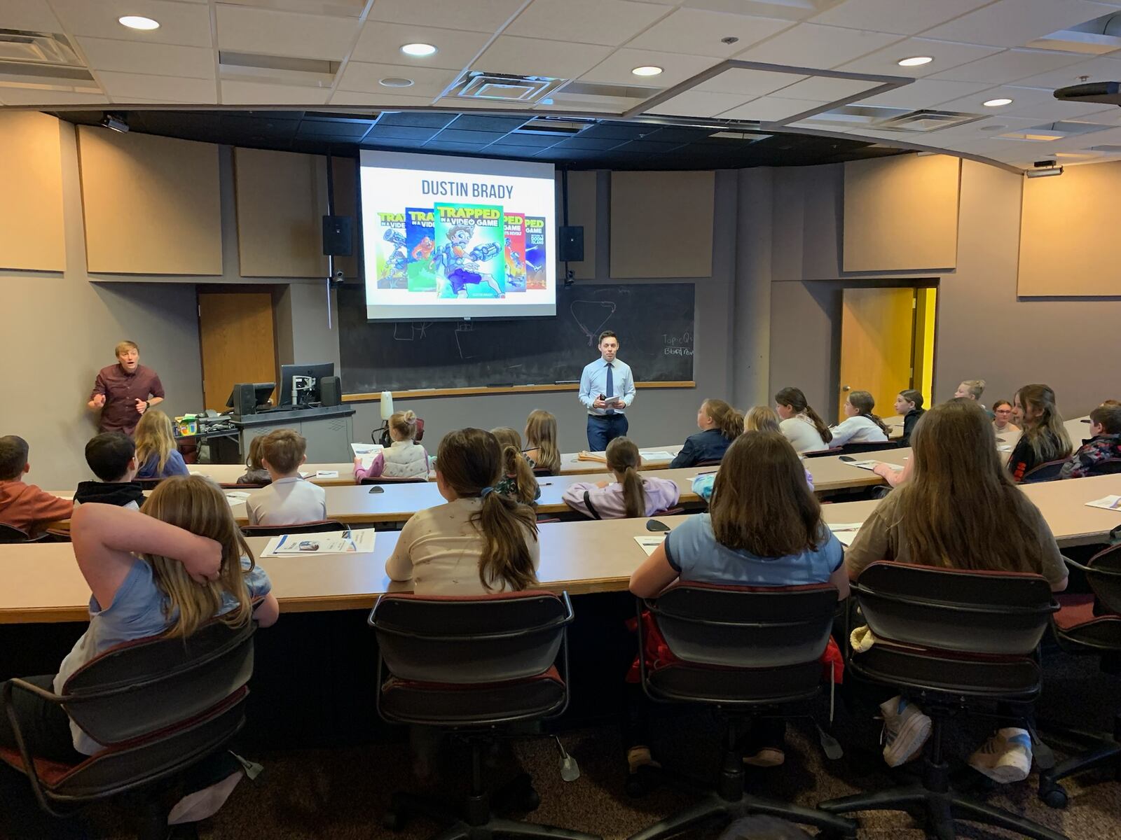 Over 120 students in grades 1-12 participated in the Young Authors’ Conference, which took place April 4 by the Clark County Educational Service Center (ESC). Brooke Spurlock/Staff