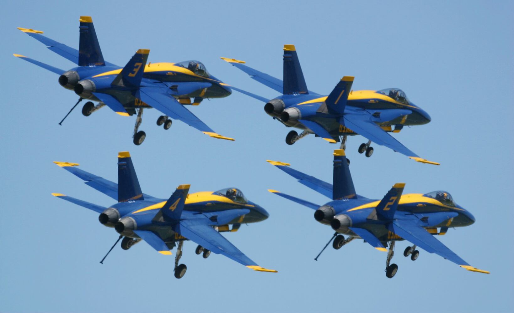 Blue Angels in Dayton