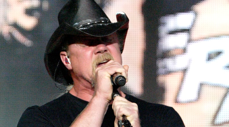 Trace Adkins performs at the Fraze Pavilion in Kettering, Saturday, July 16, 2011. STAFF FILE PHOTO