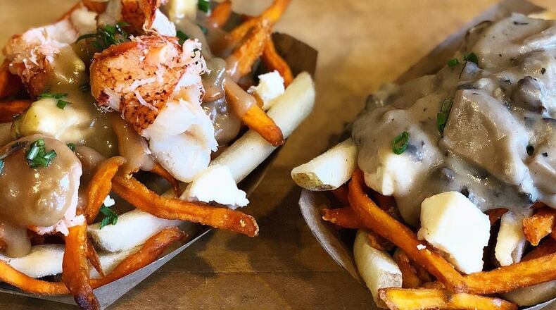 Lobster poutine and mushroom poutine are among the favorite dishes served by Harvest Mobile Cuisine. CONTRIBUTED