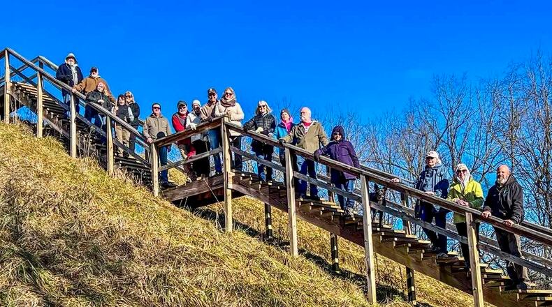 The Wellness Walkers include between 15-30 participants every week year-round for a morning of fun and fitness. CONTRIBUTED
