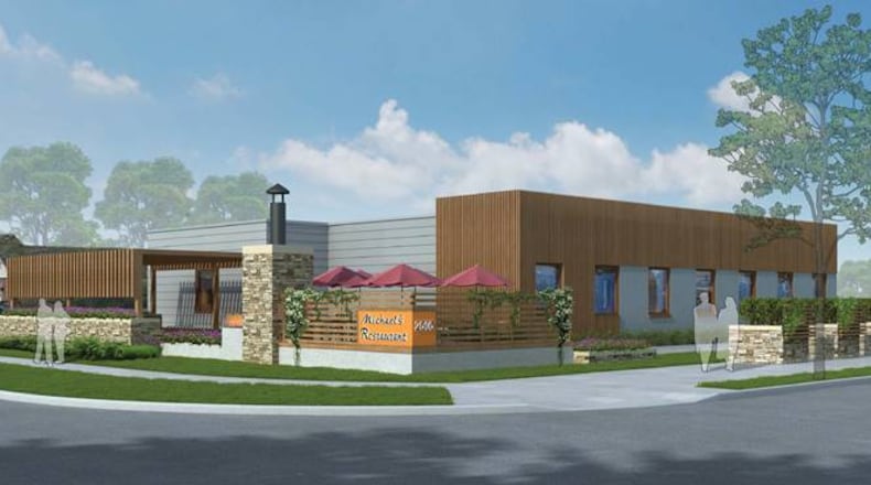 A new Asian restaurant is planned for a Wilmington Pike building that has been vacant for years. CONTRIBUTED