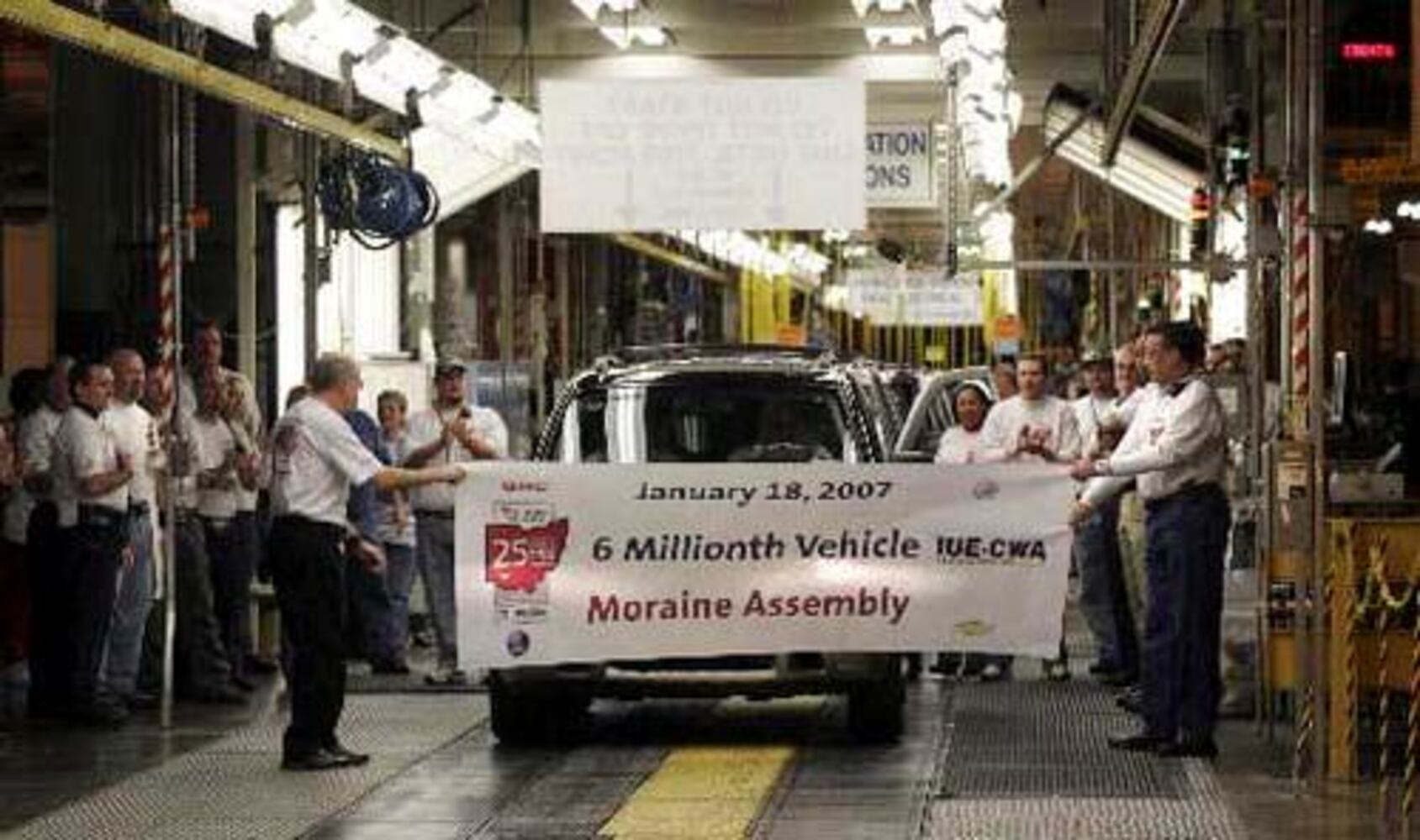 GM truck plant in Moraine