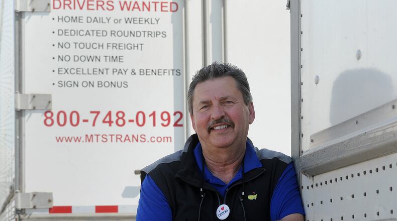 Kevin Burch, vice president of sales and governmental affairs for Martin Transportation Systems in Dayton. MARSHALL GORBY\STAFF