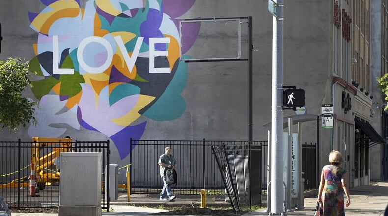 Mural created in part with the Downtown Dayton Partnership: Urban Arts Intersection