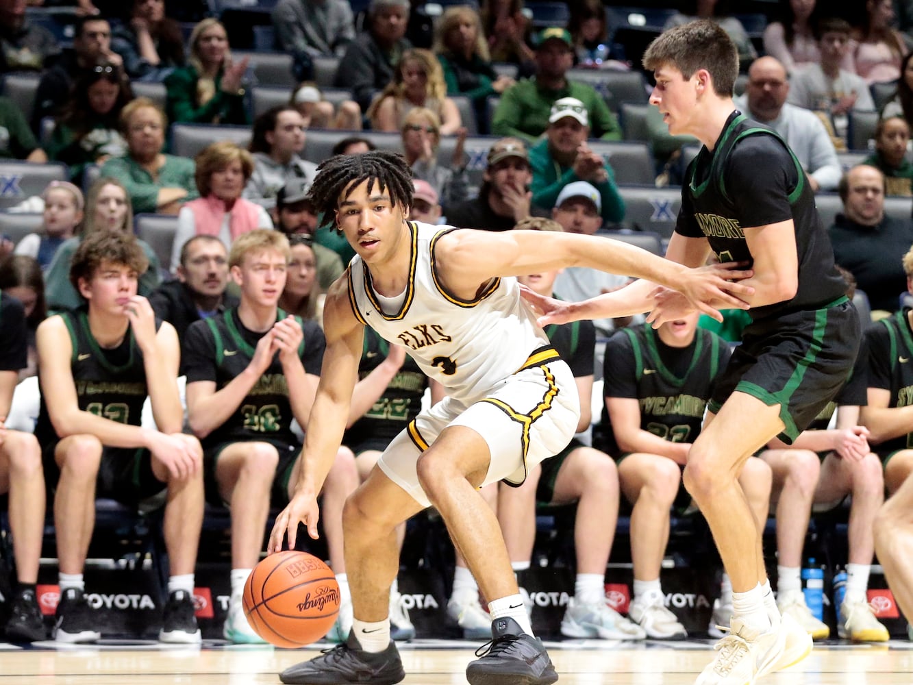 Centerville Sycamore basketball