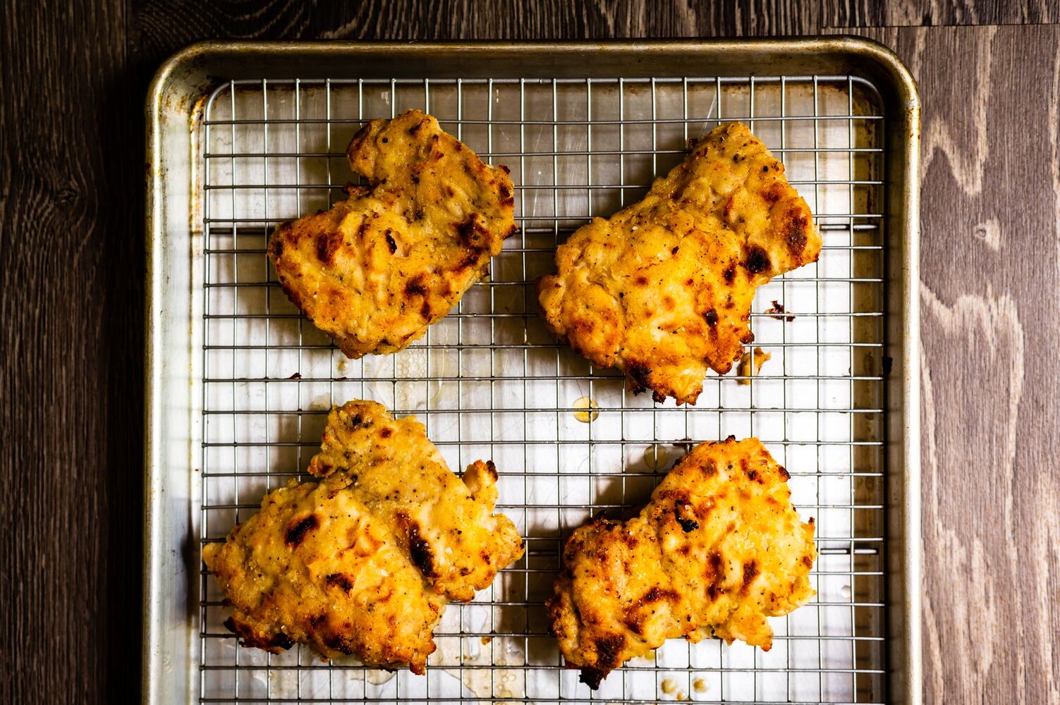 Three shortcuts for fast fried chicken