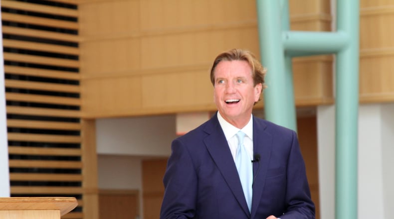 Larry Connor, managing partner of The Connor Group in Miami Twp., in his company’s headquarters off Springboro Pike. CONTRIBUTED